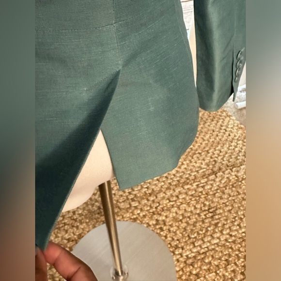 Talbots linen single-breasted blazer - Picture 9 of 10